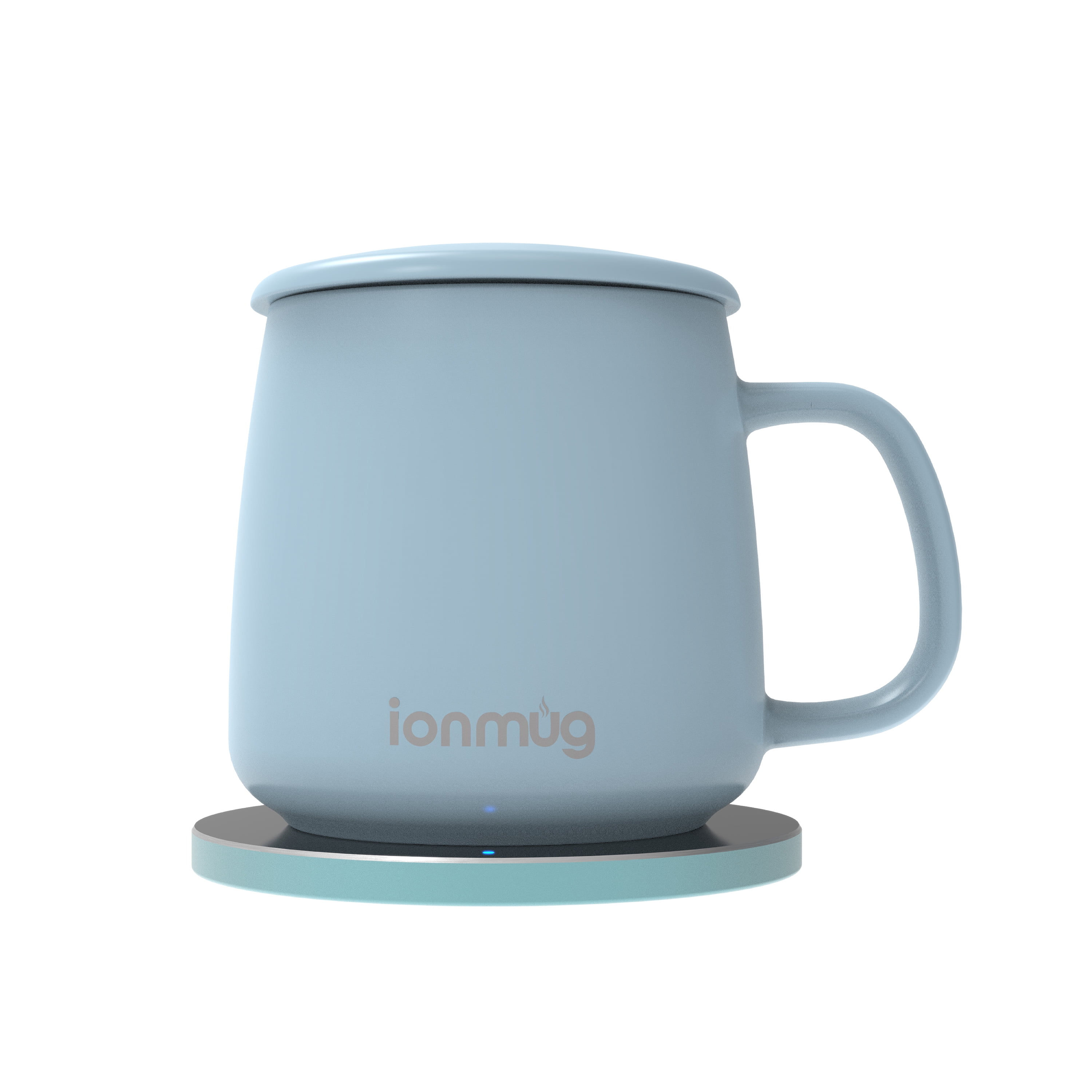 ionMug and Wireless Charging Coaster, 12.8 oz. Ceramic Mug and Coaster