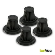 ionvac Cordless Handheld Vacuum Filter Replacement Kit, Six-Month Supply