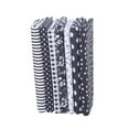 thumbnail image 1 of ionze Home Textiles Cotton Crafts Fabric Bundle Patchwork Squares Quilting Sewing Patchwork DIY 7PCS DIY Knitting （Black）, 1 of 5