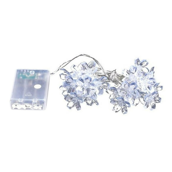 ionze Appliances 20 LED Battery Operated Flower Fairy Garden Lights String Outdoor Party Wedding Decoration Decoration String Light (A)