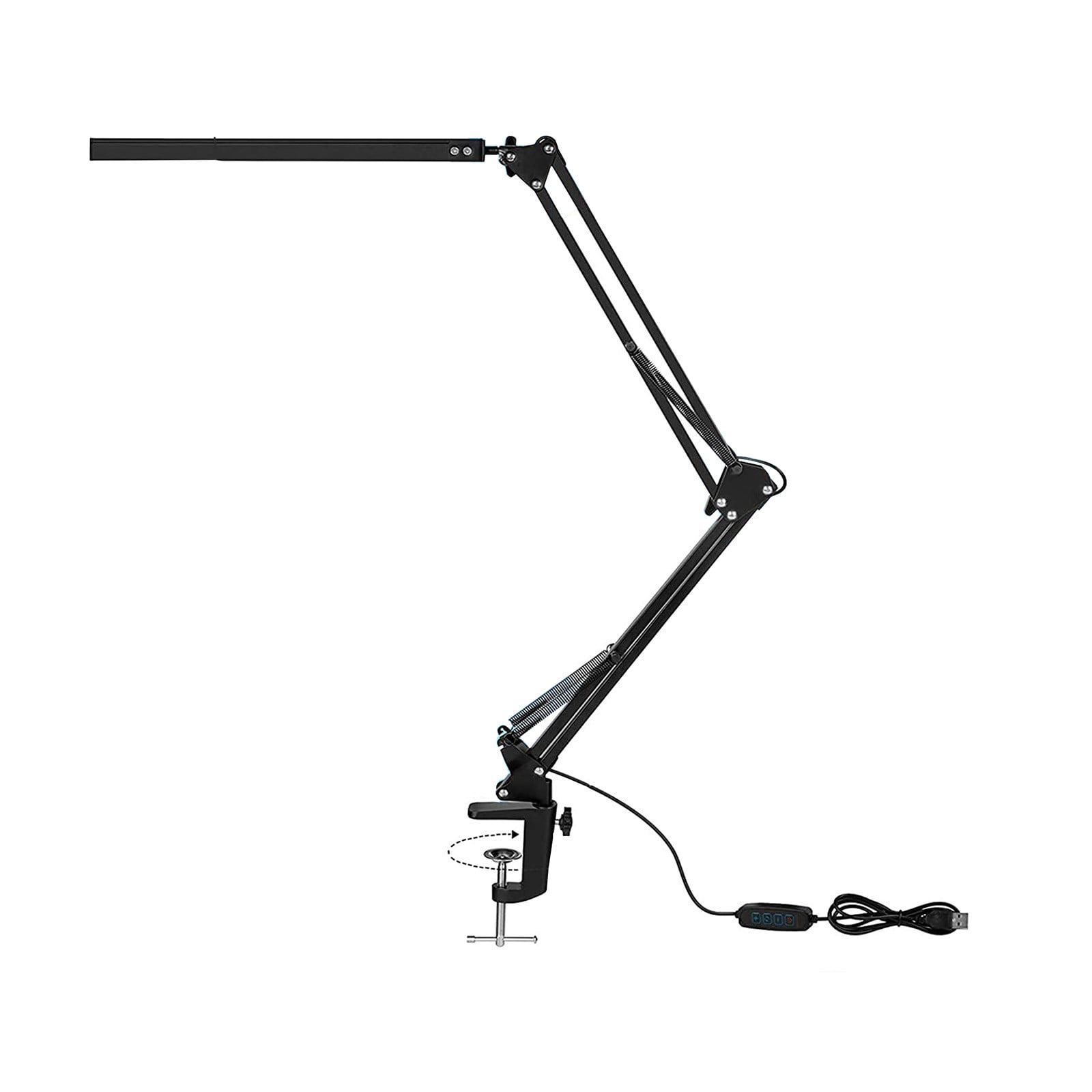 ionze Appliances with Lamp Arm Clamp Desk with Architect's 3 Lamp