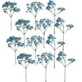thumbnail image 1 of ionze Clearance! Artificial Flowers Breath Flowers Real 12Pcs Dried Real Babysbreath Flowers Home Decor Beautiful for DIY Decor Housewares (Blue), 1 of 5