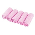 thumbnail image 1 of ionze Clearance! Towel Pretty See Organic Cotton Wipes Soft Newborn Face Towel Natural Muslin Washcloths and Towels for Sensitive Skin Set of 5 Housewares (Pink), 1 of 6