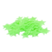 ionze Glow in The Dark Stars Stickers , 50pcs 3D Glowing Stars for Kids Bedroom Wall Stickers,Room Decor (Green)