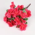 thumbnail image 1 of ionze Half Price Sale! Artificial Roses, Artificial Flowers Simulation Azaleas Flower Decoration Flower Bed Horticultural Layout Project Inserted Ground Silk Flower Box for Shopping Mall, 1 of 9