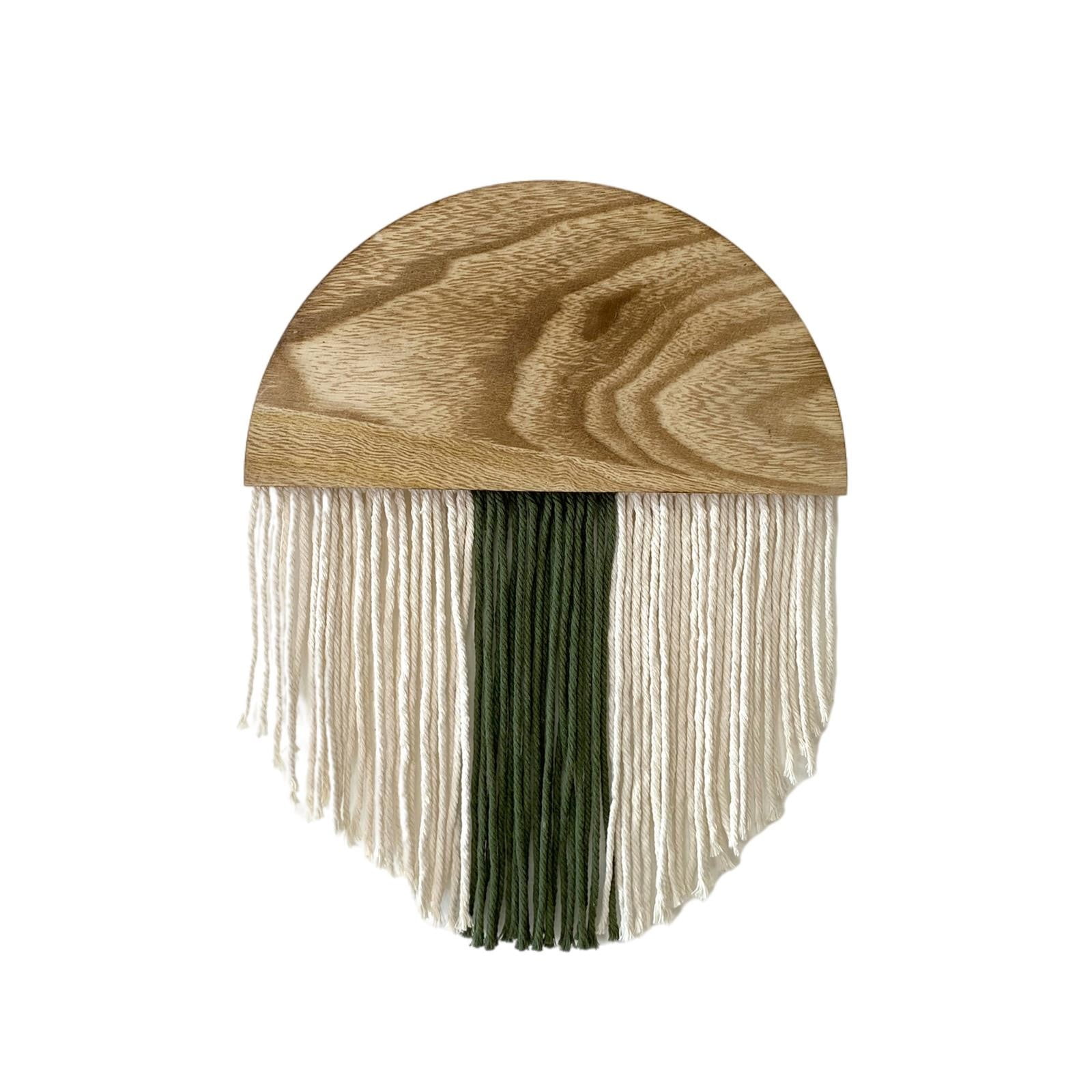 ionze Home Decor Modern Fringed Tapestry Wall Hanging Handmade Boho Art ... - Handmade Fringe Wall Decor