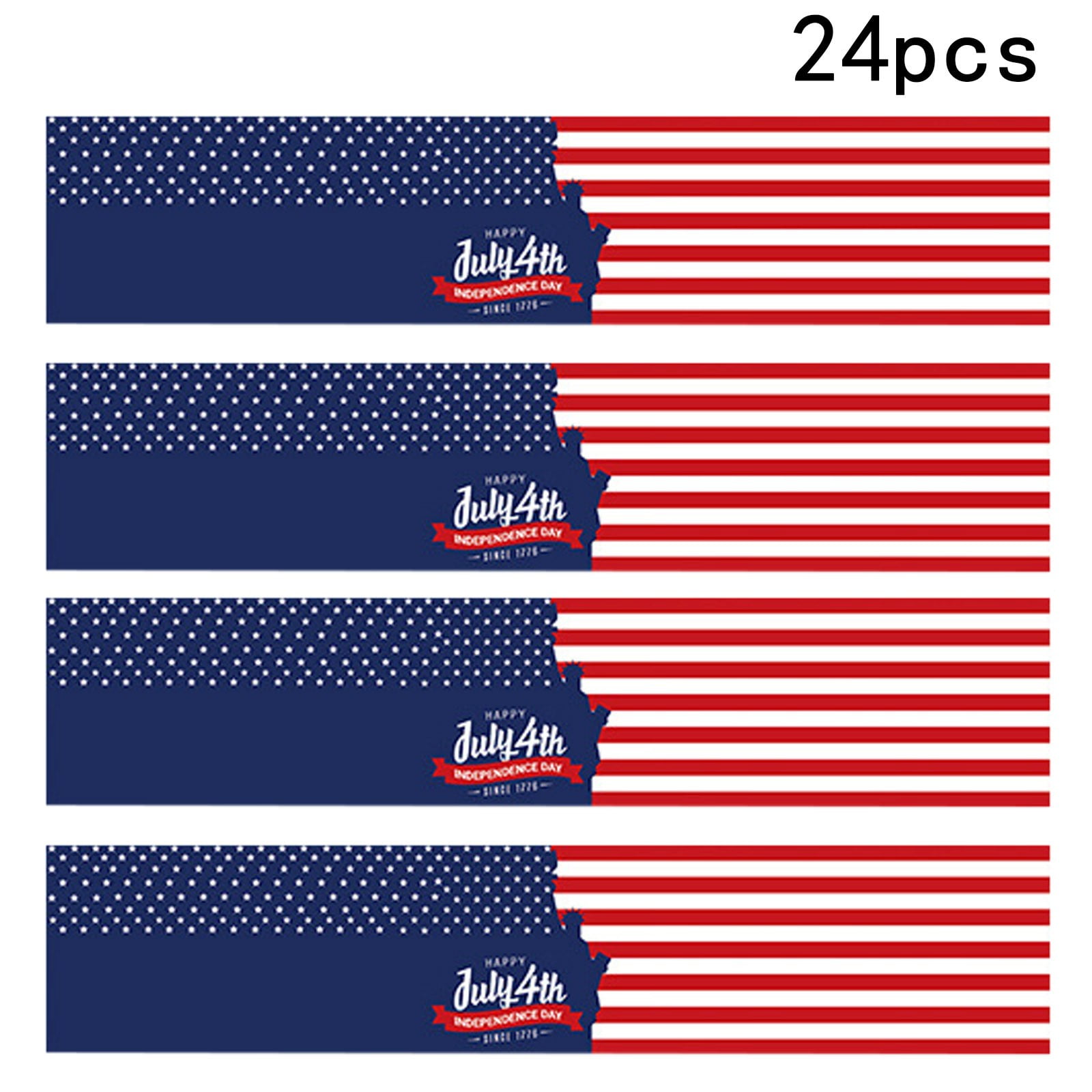 ionze Home Decor USA Independence Day Bottle Label Sticker Novelty