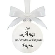 ionze Home Decorations A Piece of I Have An Angel In Heave Memorial Ornament Christmas Ornaments Christmas Balls Home Ornament 2024 （A）