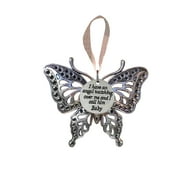 ionze Home Decorations Christmas Ornaments Angel Memorial Ornaments for Loss of Loved One Personalize Home Ornament 2024 （A）