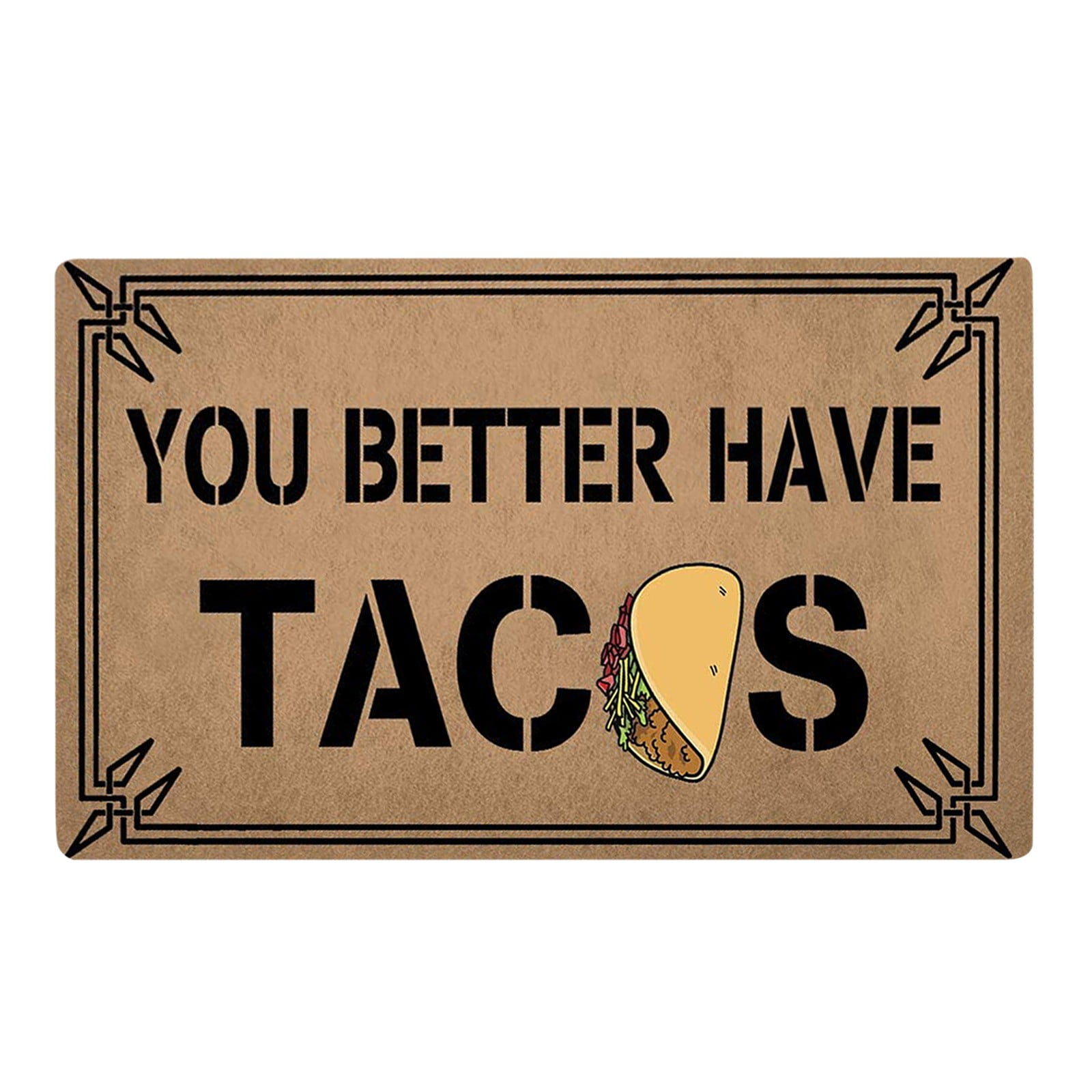 ionze Home Textiles Funny Floor Mats Decorative Doormat Life Quotes Or