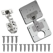 ionze Kitchen Supplies Steel Plate Kit Hinge Stainless Plate 2021 Cabinet Hinge Kitchen，Dining & Bar Kitchen Tools