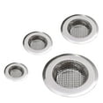 thumbnail image 1 of ionze Kitchen Tools 4PCS Stainless Steel Sink Filter Bathtub Screen Drain Anti Clogging Filter Floor Sink Screen For Kitchen Bathroom Kitchen Accessories (Silver), 1 of 4