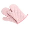 thumbnail image 1 of ionze Oven Mitts 1 Pair , High Heat Resistant Thicken Kitchen Cotton Oven Glove for Cooking (11 Inch ), 1 of 5