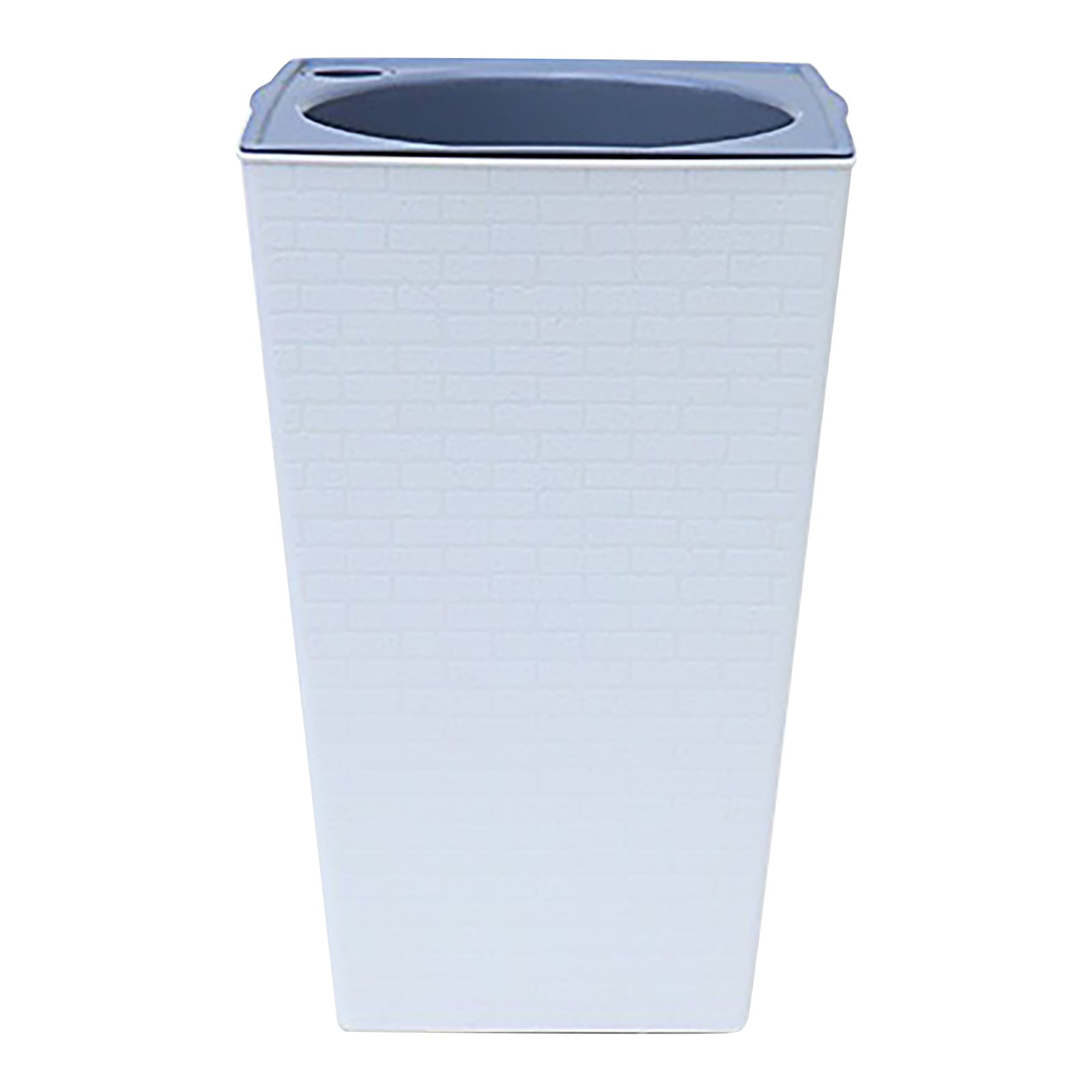 ionze Modern Garden Plastic Square Tall Plant Pots Indoor Outdoor