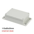 thumbnail image 1 of ip67 Waterproof Accessories Electronic Project Boxes Outdoor Junction Box Enclosure Case Instrument Parts 115X85X35MM, 1 of 8
