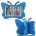thumbnail image 1 of ipad2/3/4 Kids Case ipad2/3/4 3D Cute Butterfly Case for Kids Light Weight EVA Stand Shockproof Rugged Heavy Duty Kids Friendly iPad Cover for Girl ipad2/3/4 (Blue), 1 of 4