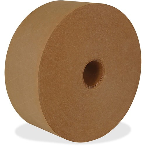 ipg Medium Duty Water-activated Tape - 200 yd Length x 3" Width - 10 / Carton - Natural | Bundle of 2 Cartons