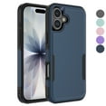 thumbnail image 1 of For iphone 17 Case, Ebizware Heavy Duty Rugged Shockproof Phone Case [Military Grade Drop Tested] Dual Layer Full Body Protective Bumper for Apple iphone 17 Cover - Navy Blue, 1 of 7