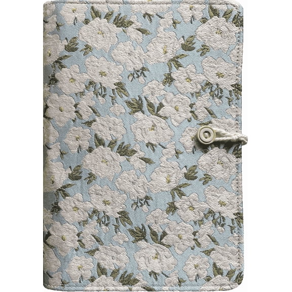 ipoul A5 Binder 6 Ring, Refillable Notebook, A5 Sketchbook, Planner Binder, Flower Journal