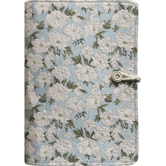 ipoul A5 Binder 6 Ring, Refillable Notebook, A5 Sketchbook, Planner Binder, Flower Journal