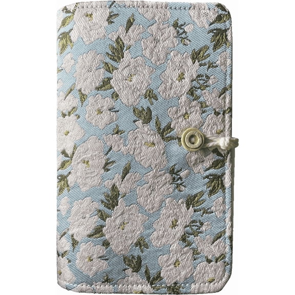 ipoul A6 Binder, Flower Journal, 6 Ring Binder, Refillable Notebook, Gardenia