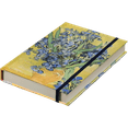 thumbnail image 1 of ipoul Blank Notebook, Art Journal, Sketch Book, 130gsm, Thick Paper, A5, Hardcover, Lay Flat, Van Gogh Irises, 1 of 9