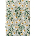 thumbnail image 1 of ipoul Cute Sketchbook, Daisy Gifts, Hardcover Notebook, Lay-flat, A5, 8"x6", Floral, Pretty Journal for Women, White Daisy, 1 of 8