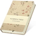 thumbnail image 1 of ipoul Floral Journal, Linen Notebook, Hardcover, Lined & Unlined Sketchbook, Smal, 5x7, Lay Flat, B6, Apricot, 1 of 8
