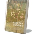 thumbnail image 1 of ipoul Large Spiral Notebook, B5, 8x10, Big, Hardcover, Lay-flat, Lined, Van Gogh Almond Tree, 1 of 7