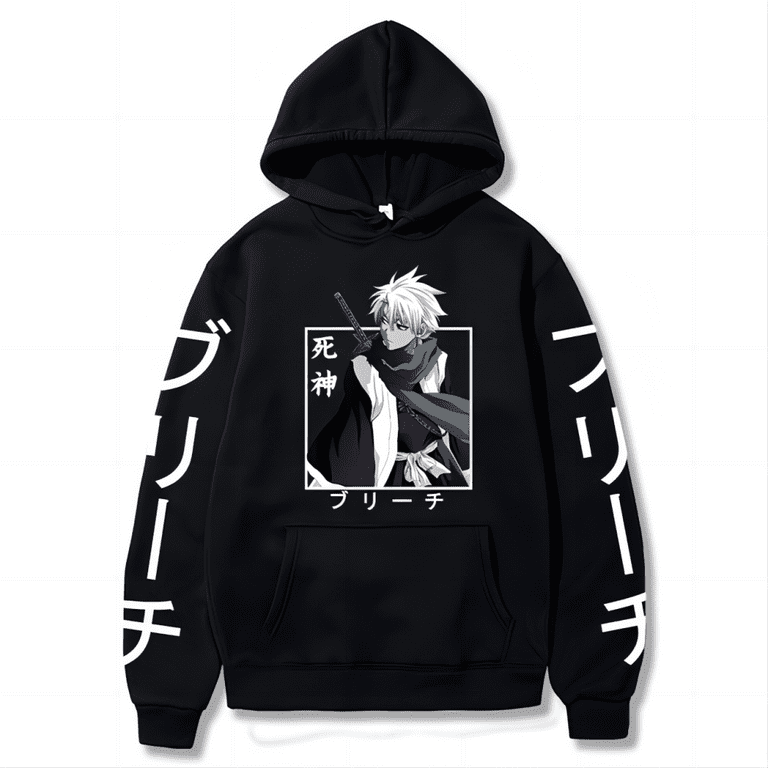 パンツ ichigo ipzHeJ Hot New Anime Bleach Kurosaki Ichigo Hoodie Boy/girls