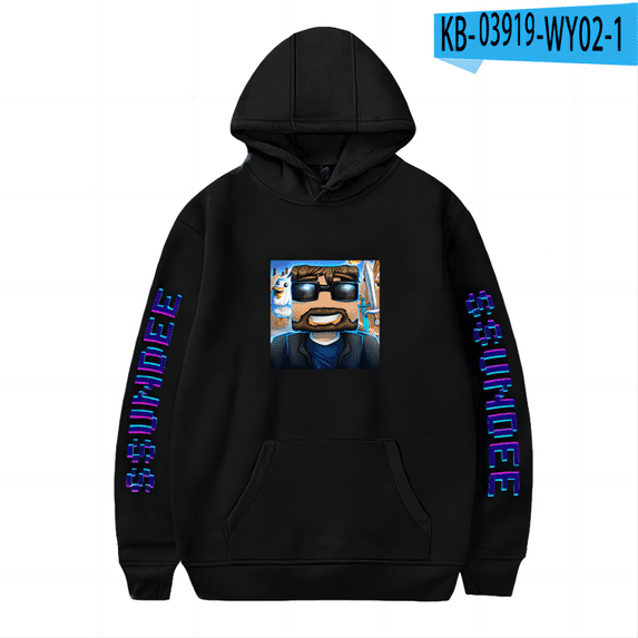ipzHeJ Ssundee Printed Hoodie Sweatshirt Streetwear Men Women Top Hoodies Size XXS to 4XL