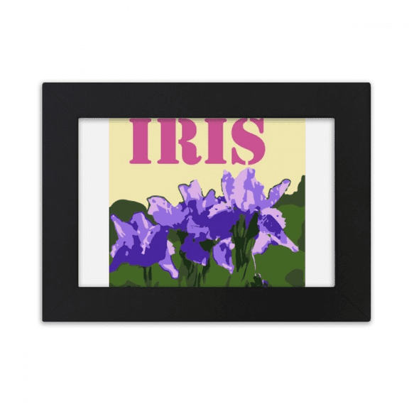iris france eu flower desktop photo frame ornaments picture art painting