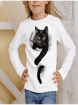 Cat long sleeve shirt hot sale