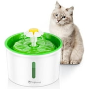 isYoung Cat Fountain 1.6L Automatic Fountain Pet Water Dispenser, Dog/Cat Health Caring Hygienic Fountain