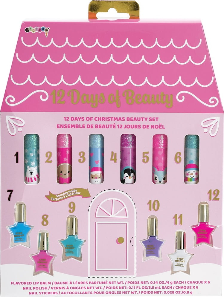 iscream 12 DAYS OF LIP AND NAIL SET