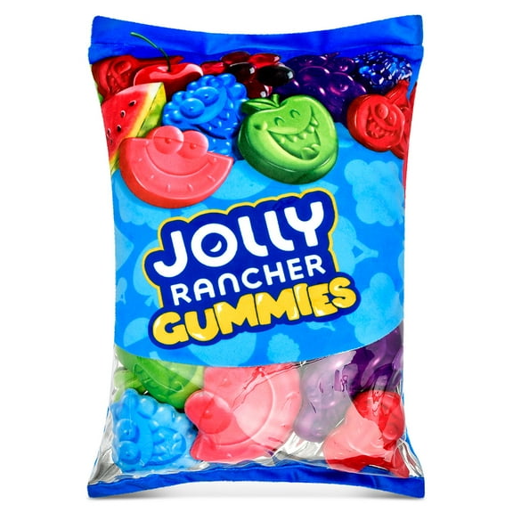 iscream JOLLY RANCHERS GUMMIES PACKAGING PLUSH