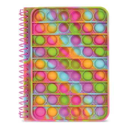 iscream RAINBOW TIE DYE POPPER JOURNAL