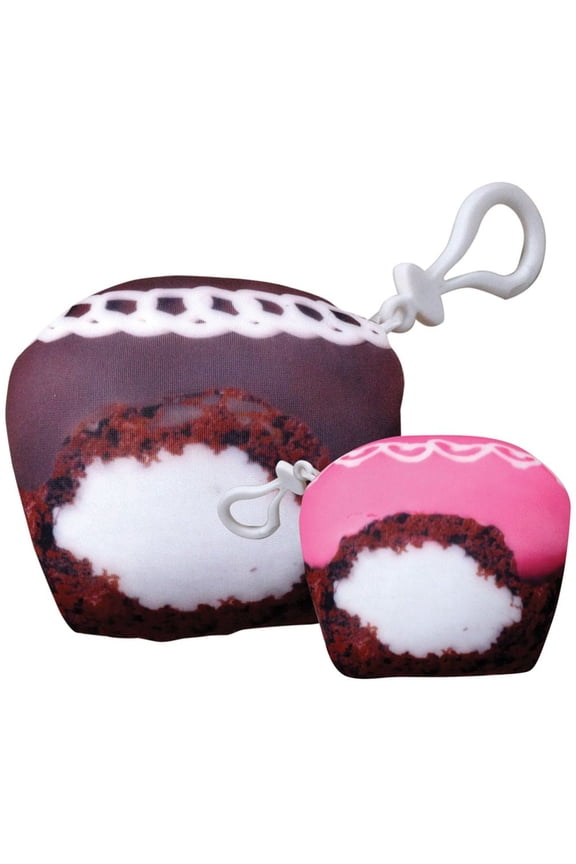 Snack Shack Mini Microbead Pillow Backpack Charm - Candy Scented Reversible Cream Filled Cupcake