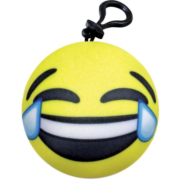 iscream X-Pressive! Emoji Mini Microbead Pillow Backpack Charm - Candy Scented LOL Happy Tears