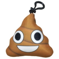 iscream X-Pressive! Emoji Mini Microbead Pillow Backpack Charm - Candy Scented Poop