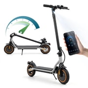 500W Electric Scooters with 21mi Range, Max 21mph Foldable Commuting Escooter for Adults, Dual Braking & 8.5 Tires Portable E-Scooter Teens (Black)