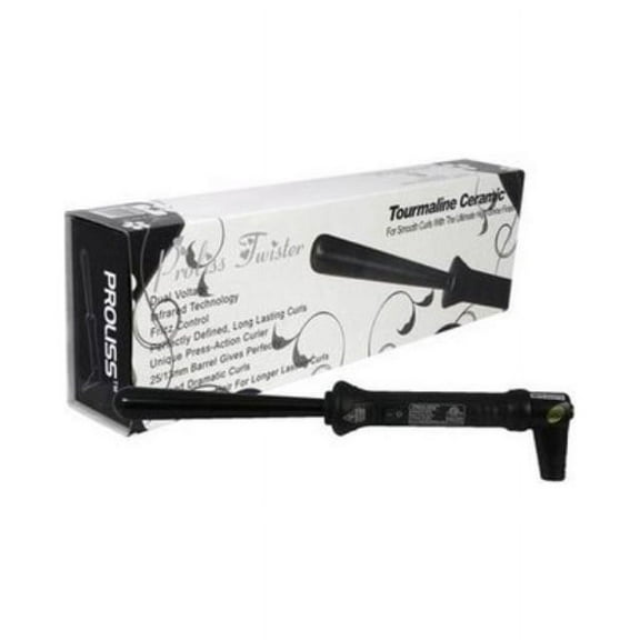 iso beauty inc proliss black 0.5 to 1 inch graduated tourmaline barrel curling wand