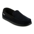 thumbnail image 1 of isotoner Men's Memory Foam Microterry and Waffle Travis Moccasin Slippers, 1 of 7