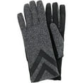 thumbnail image 1 of Isotoner  Touchscreen Shortie Chevron Unlined Winter Glove (Women), 1 of 5