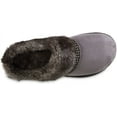 thumbnail image 1 of isotoner Womens Recycled Microsuede Mallory Hoodback Slipper ASH-6/7, 1 of 7