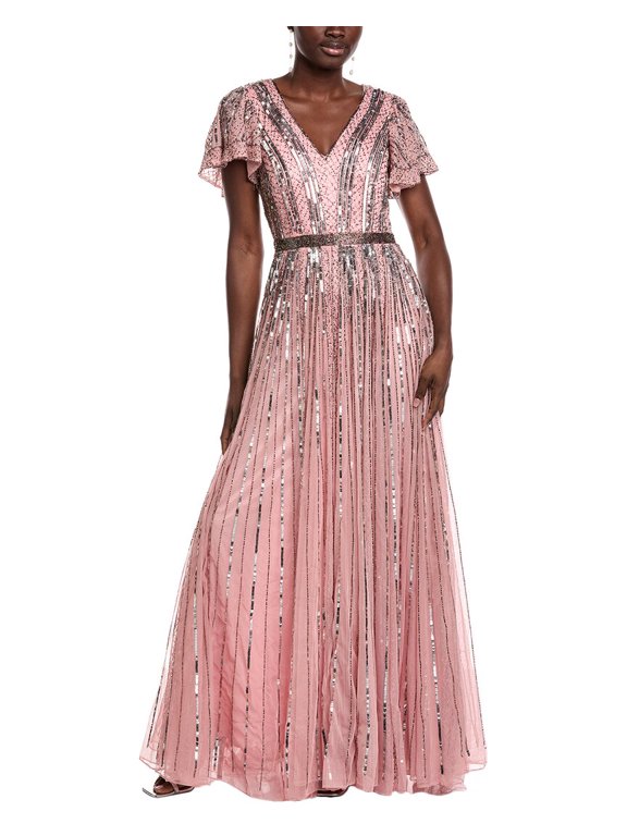 womens Sequin Gown, s