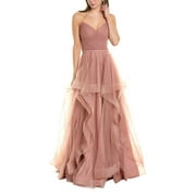 issue New York womens  Strapless Gown, 14, Pink