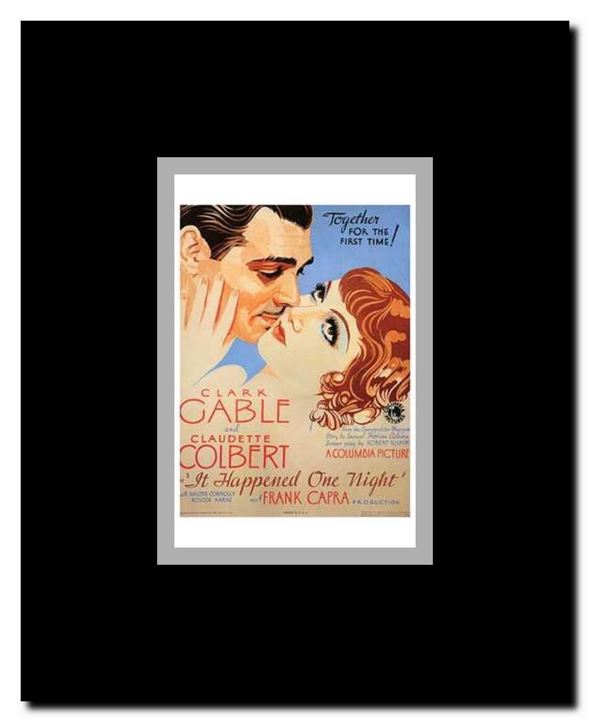 it Happened One Night Framed Movie Poster