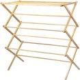 it Wooden Clothes Drying Rack for Laundry Collapsible Folding