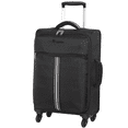 thumbnail image 1 of it luggage 22" GT Lite Ultra Lightweight Softside Carry-on Luggage, Black, 1 of 4